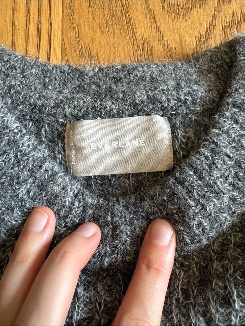 Everlane Oversized Alpaca Crew - Picture 7 of 8
